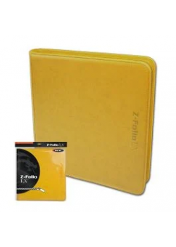 Binder: Z-Folio 12-Pocket: LX Yellow